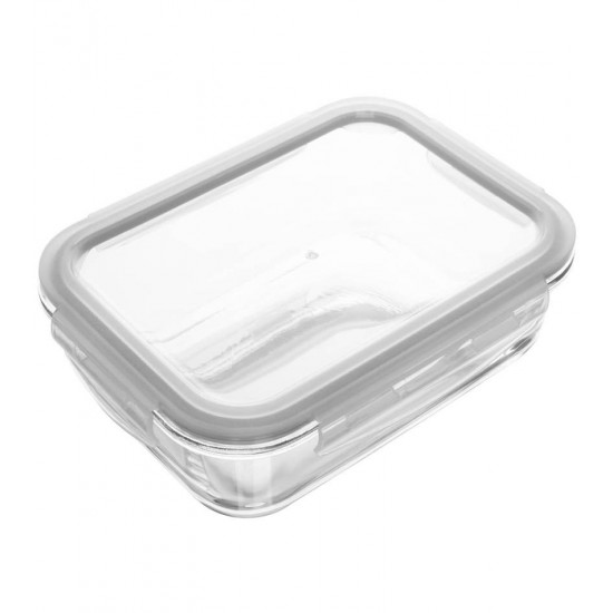 Pote 1l Hermético De Vidro Com Tampa